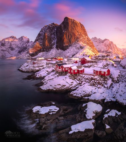 Sunrise on the north