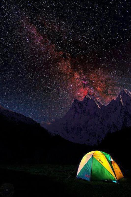 A magical night overlooking Nanga Parbat, the ninth highest peak in the world.photo preview