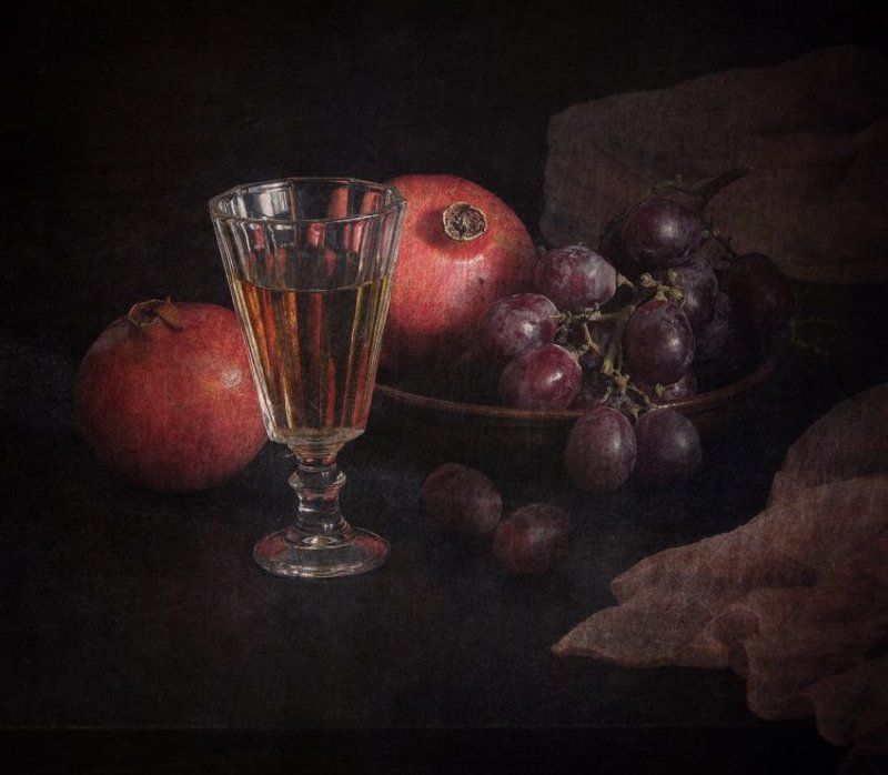 Виноград и гранаты...photo preview