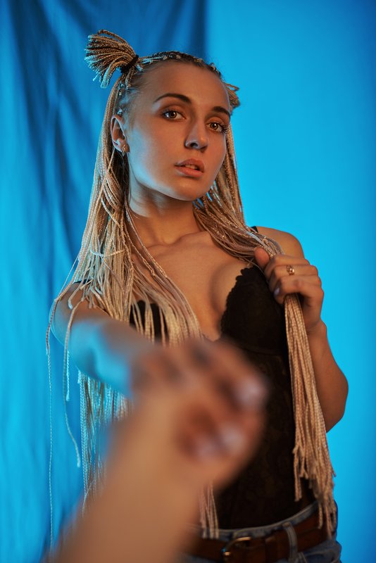 портрет, эмоции, взгляд, красивая, робко, нежно Алинаphoto preview