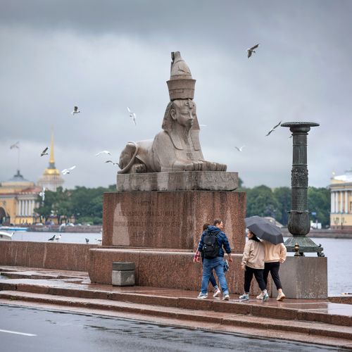 Летний дождик на Неве