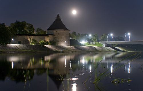 Лунная ночь.