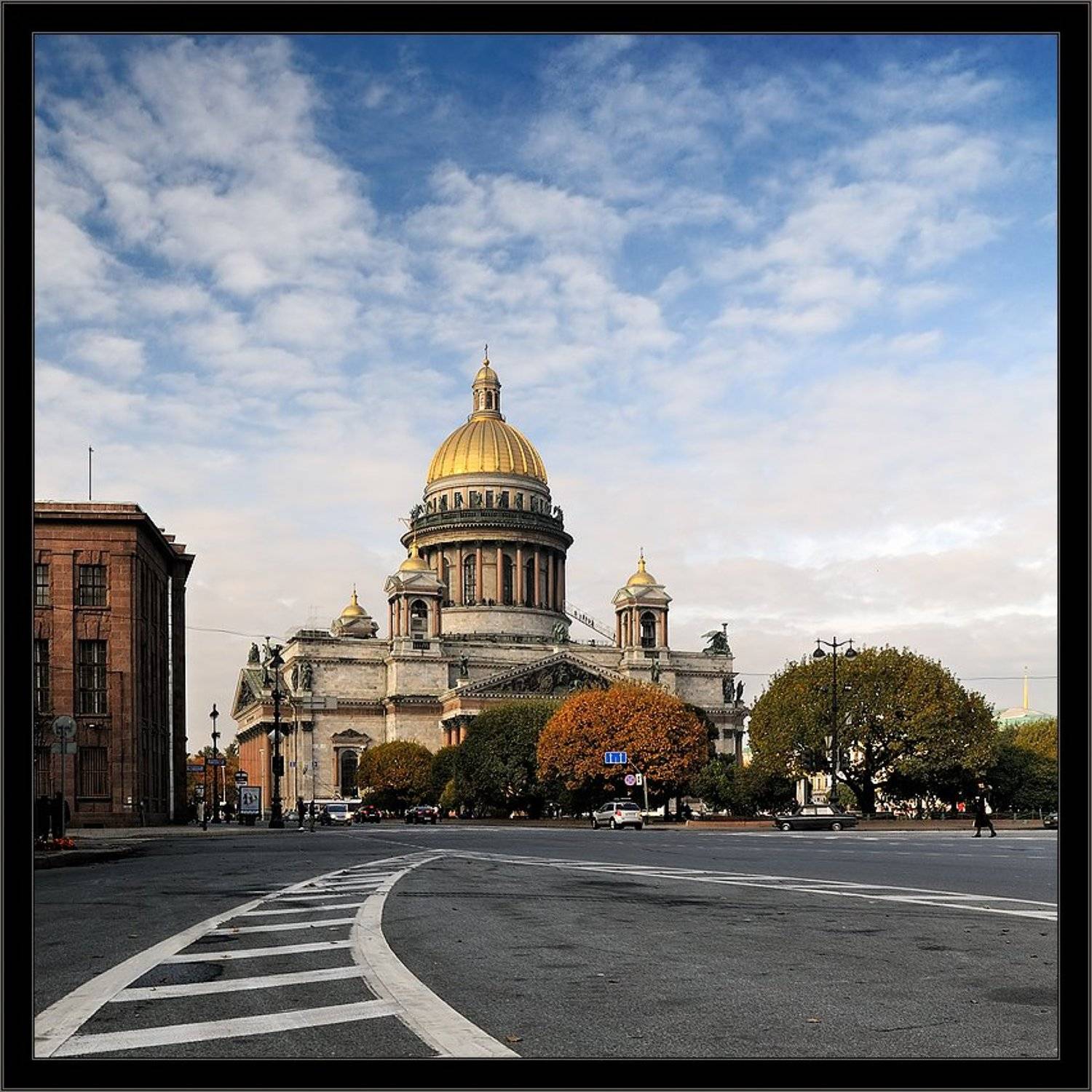 Postcard of St. Isaac's Cathedral. Автор: Kirill Shapovalov петербург, центр, исакий, квадрат, Kirill Shapovalov