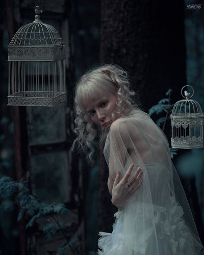В лесу