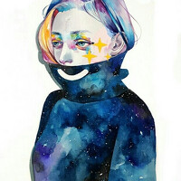 Portrait of a photographer (avatar) lana